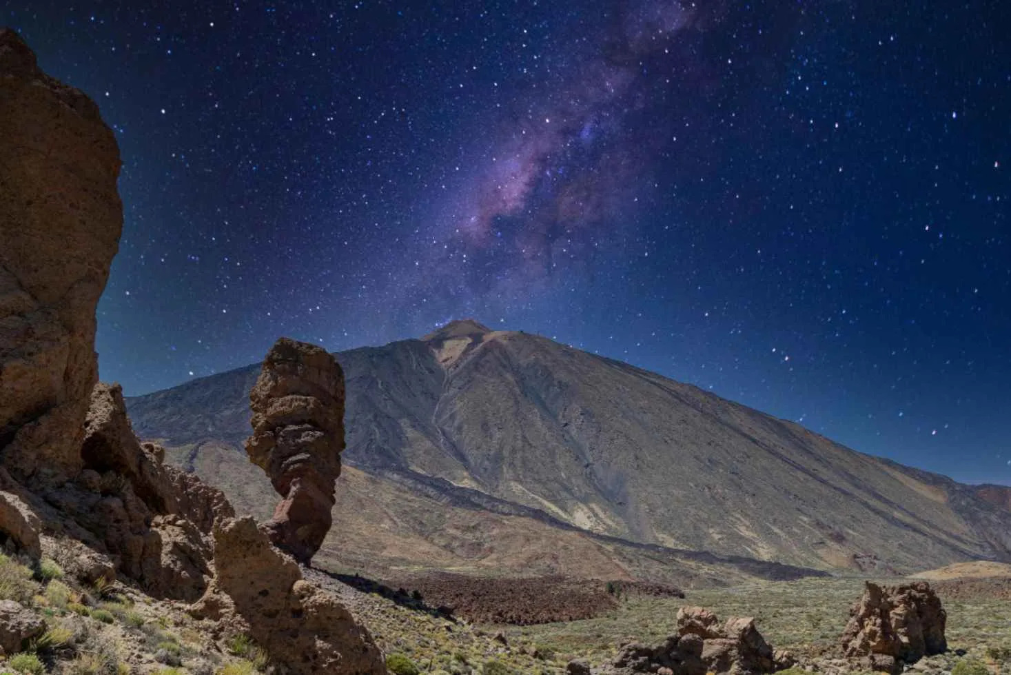 The Milky Way in Teide The Milky Way in Teide