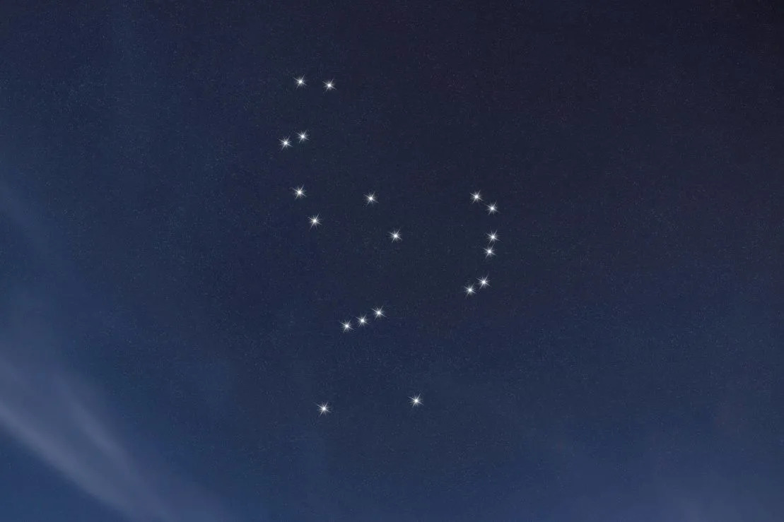 Orion Constellation in the night sky Orion Constellation in the night sky