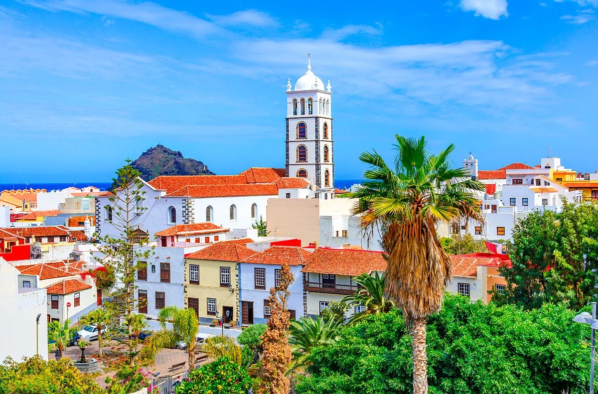 Garachico town in Tenerife