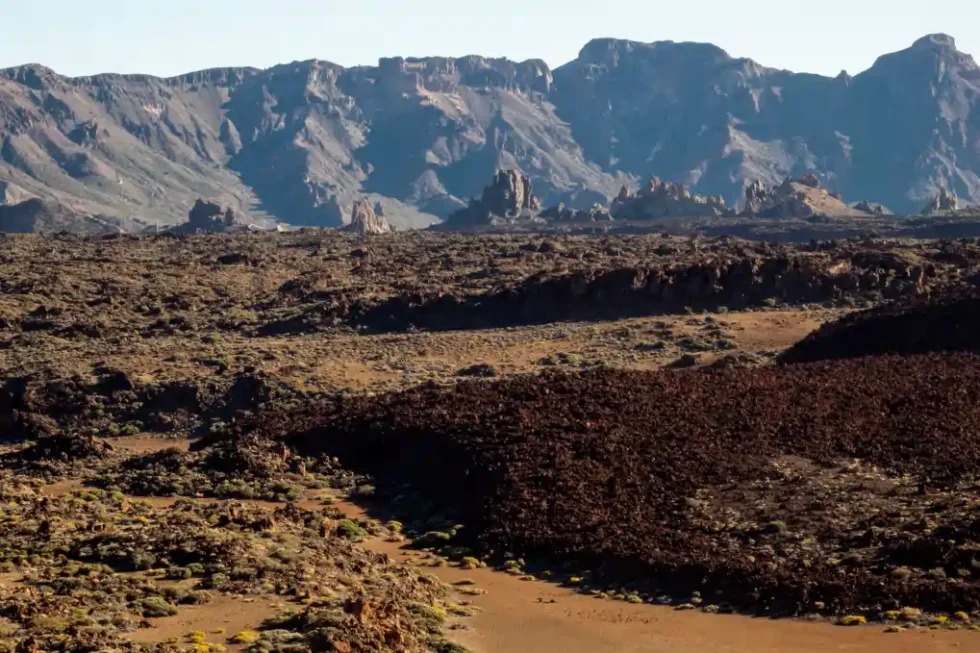 Paisaje volcánico del Parque Nacional del Teide en Tenerife