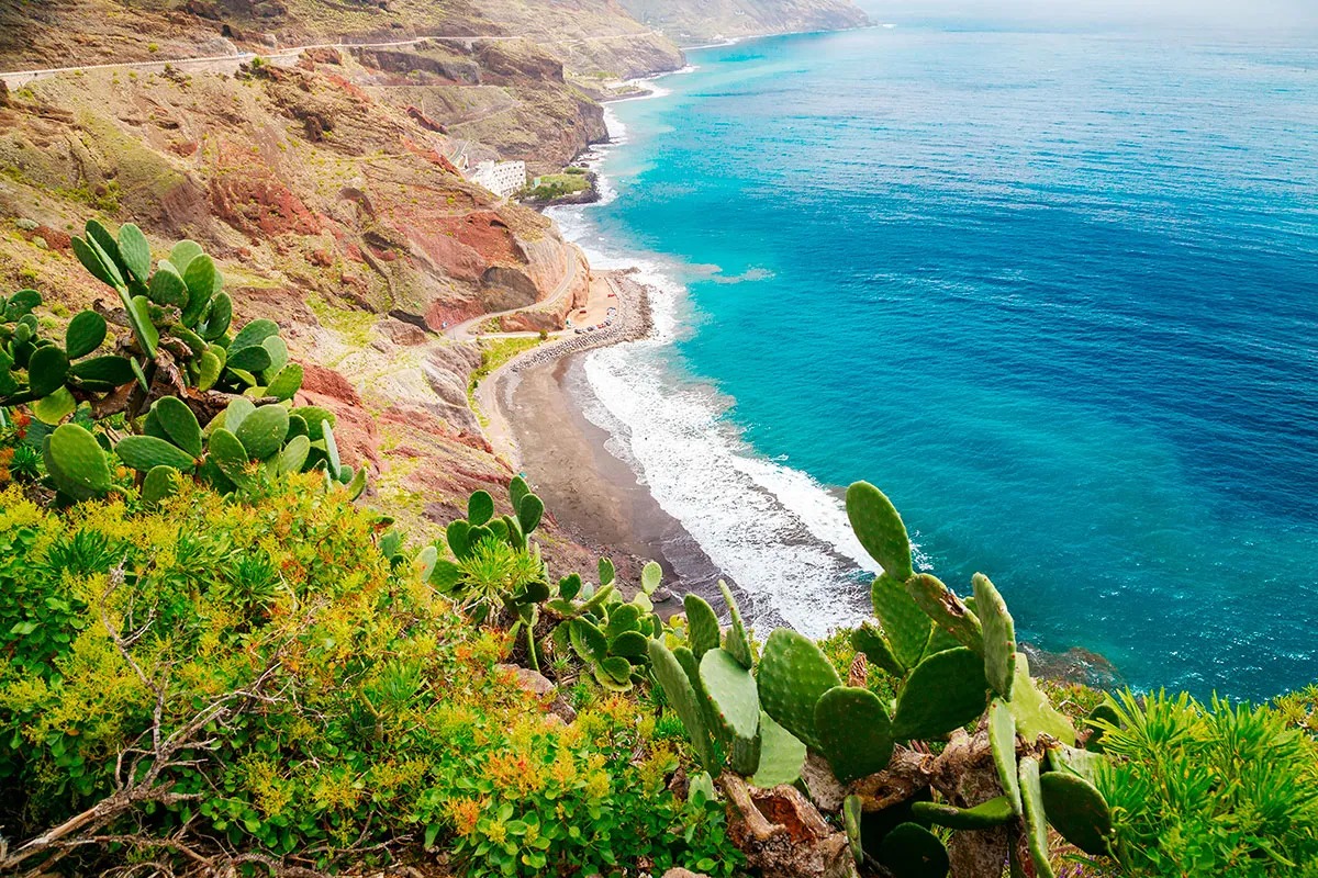 Playa de Las Gaviotas en Tenerife