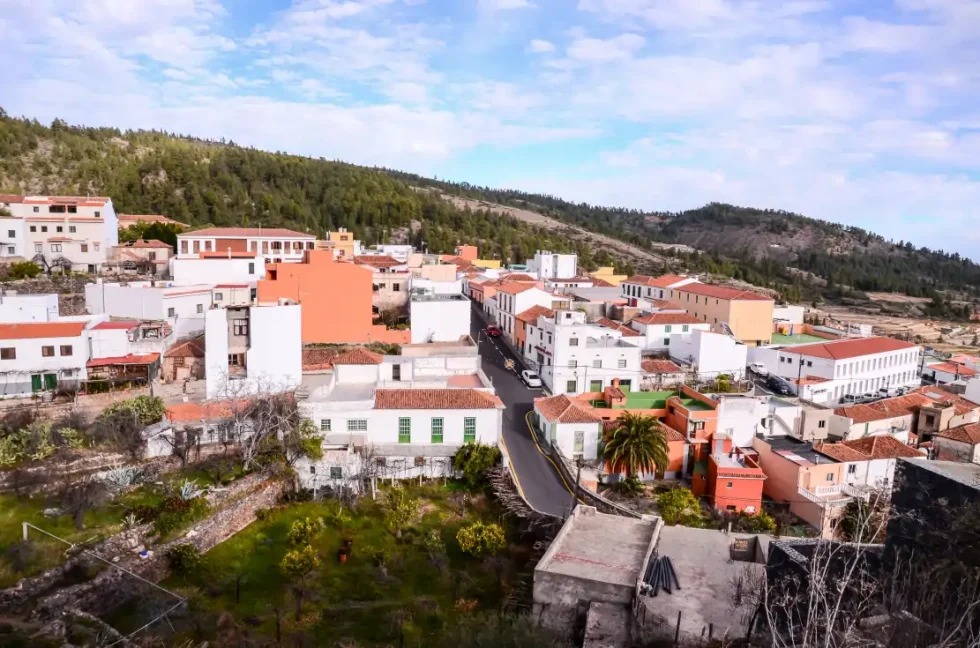 Vilaflor town in Tenerife